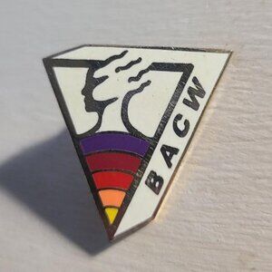 Horizons Foundation BACW LGBT Lesbian Vintage 1980's Pin